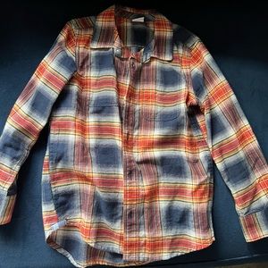 Gap Shirt boys - Plaid Fall colors